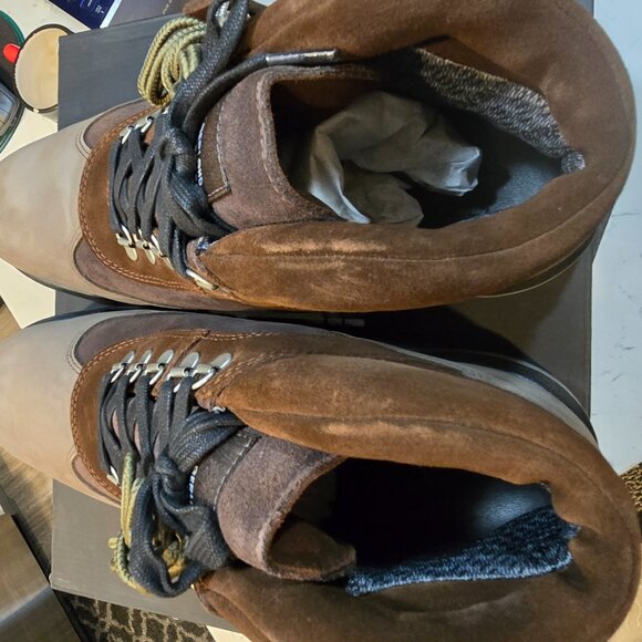 Timberland Goretex Waterproof Outdoor Field Boots Dark brown Nubuck MENS SIZE 10 - Picture 9 of 16